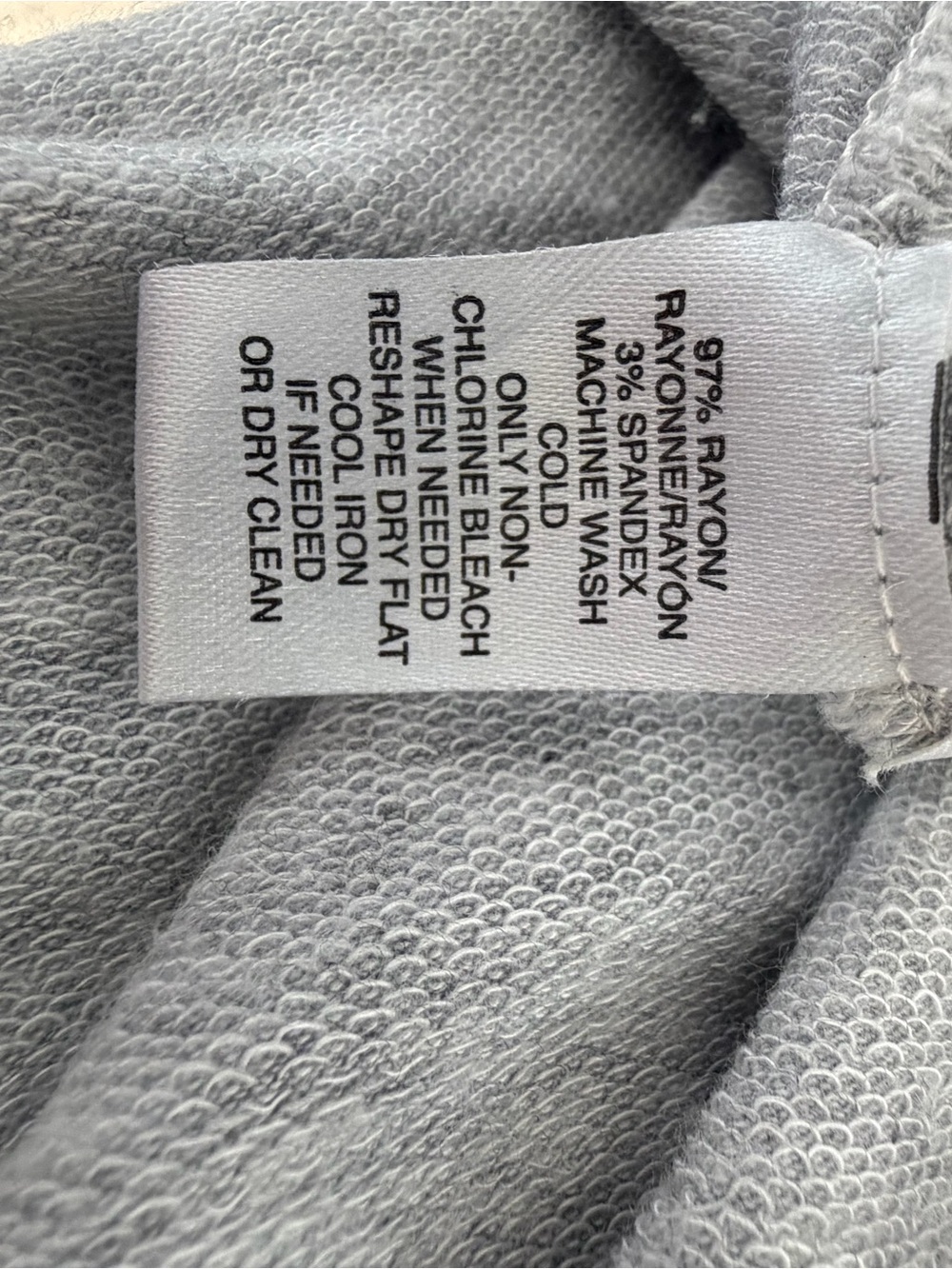 Lou & Grey Gray Tee | Raglan Short Sleeve | Soft Knit | Side Slit Hem | Size S - Picture 9 of 9